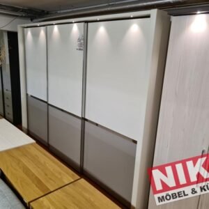 ALASKA Kleiderschrank 300 cm Alpinweiß/Kieselgrau von Wiemann – – Produktansicht 1