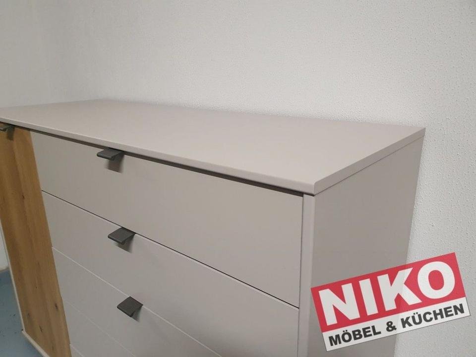 ASTI Kombikommode 120 cm Champagner/Eiche Bianco von Wiemann – – Detailansicht 4
