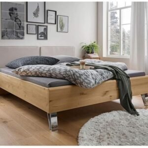 BARI Bettgestell 180 × 200 cm Eiche Bianco von Wiemann – – Produktansicht 1