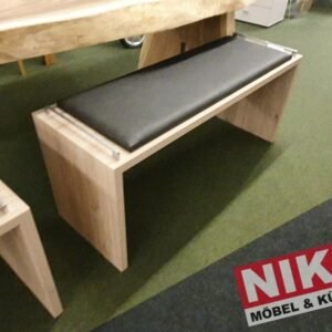 BERN Ankleidebank 120 cm Steineiche/Graphit von Wiemann – – Produktansicht 1