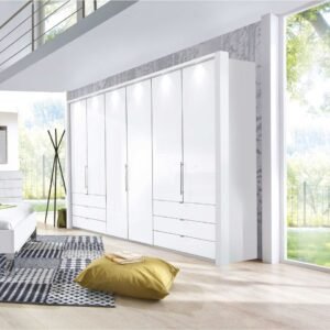 Funktionsschrank Wiemann Loft weiß/Glas weiß Neu OVP by Starmöbel – Originalfoto 1