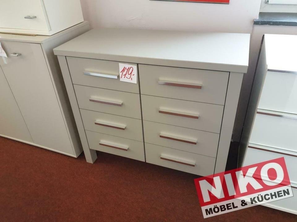 KONSTANZ Schubladenkommode 92 cm Kieselgrau von Wiemann – – Produktansicht 1