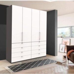 Loft Kleiderschrank 2 m Weiß – als Ausstellungsstück von Wiemann by NIKO