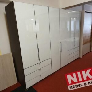 Loft Kleiderschrank 3 m Weiß – als Ausstellungsstück von Wiemann by NIKO