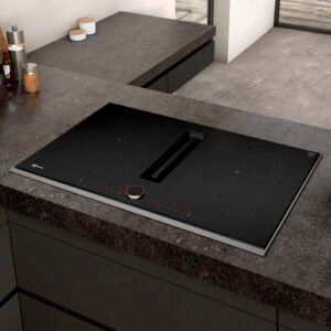 NEFF N90 T58PL6EX2 Induktionskochfeld mit Dunstabzug – 80 cm – flächenbündig