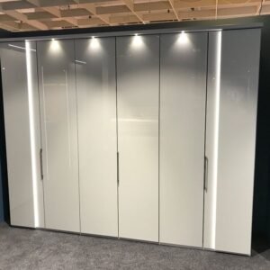 Wiemann Monaco 1000 KIeselgrau/Glas Kieselgrau Neu by Starmöbel – Originalfoto 1