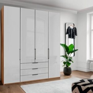 Wiemann Monaco Bianco Eiche/Glas weiß Neu by Starmöbel – Originalfoto 1