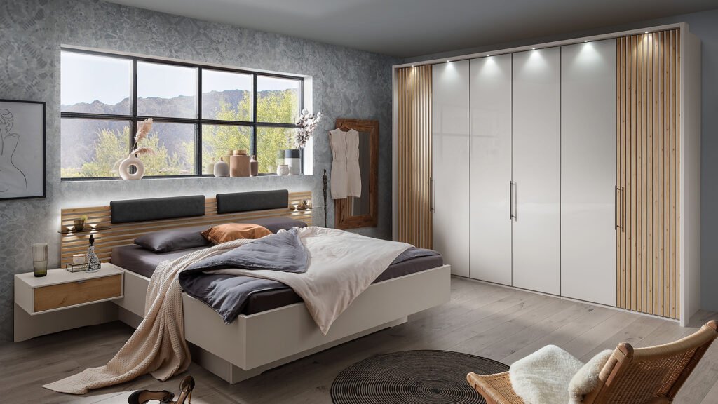 Wiemann Nevada Schlafzimmer-Serie – Modellbeispiel