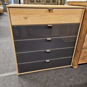 Wiemann Schubkastenkommode Bianco Eiche Teilmassiv Neu by Starmöbel – Originalfoto 1