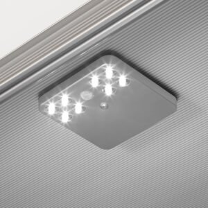 Wiemann LED-Schrankinnenbeleuchtung mit Bewegungsmelder, 1 Stück – Erle-Dekor – 108106