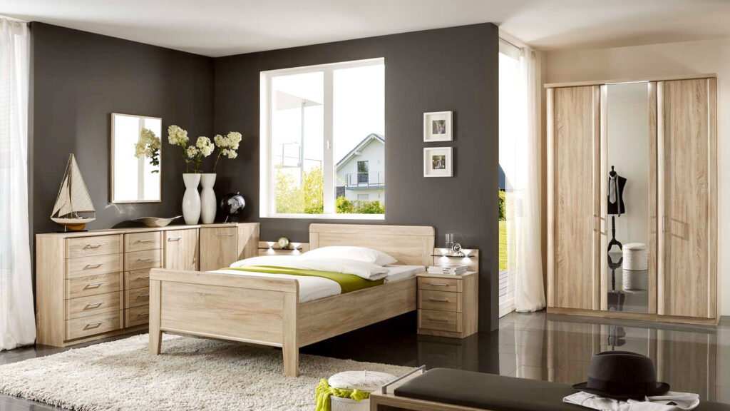 Wiemann Meran Schlafzimmer-Serie – Modellbeispiel
