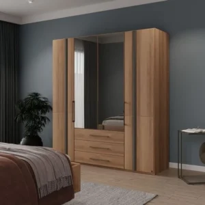Musterring Sorrent Kleiderschrank teilmassiv Neu by Starmöbel – Originalfoto 1