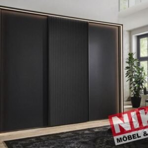 DENVER Kleiderschrank-Serie Graphit – individuell planbar – Produktansicht 1