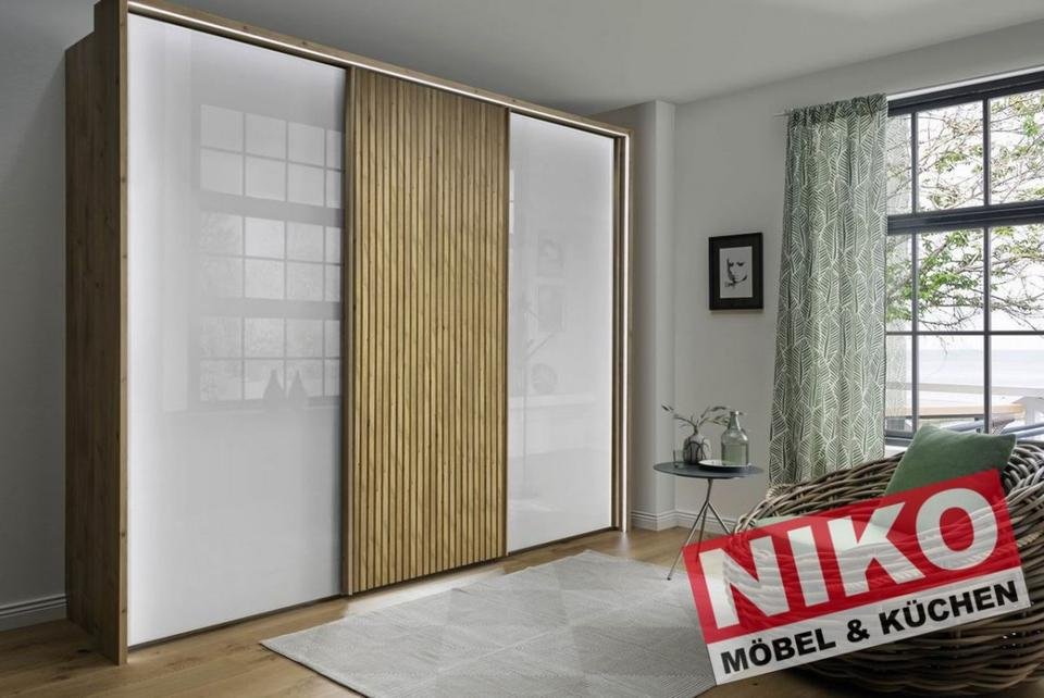DENVER Kleiderschrank-Serie Graphit – individuell planbar by NIKO