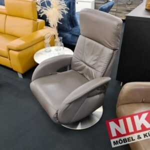 TV Sessel manuell Leder Ausstellungsstück by NIKO – Produktansicht 1