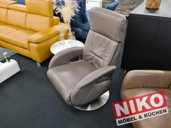 TV Sessel manuell Leder Ausstellungsstück by NIKO – Produktansicht 1