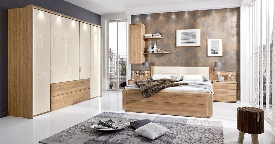 LIDO Bett 180x200 eiche Wiemann Ausstellungsstück by NIKO – Produktansicht 1