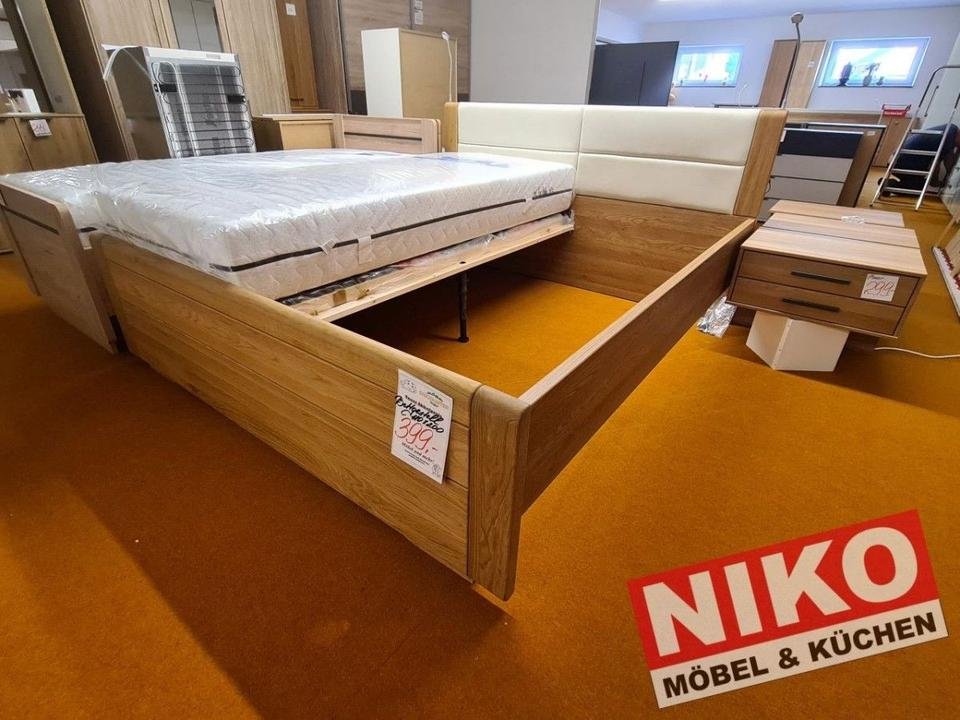 LIDO Bett 180x200 eiche Wiemann Ausstellungsstück by NIKO – Detailansicht 2