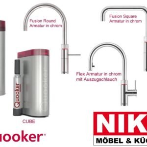 Quooker Set2 Flex + PRO3 + CUBE2.0 by NIKO – Produktansicht 1