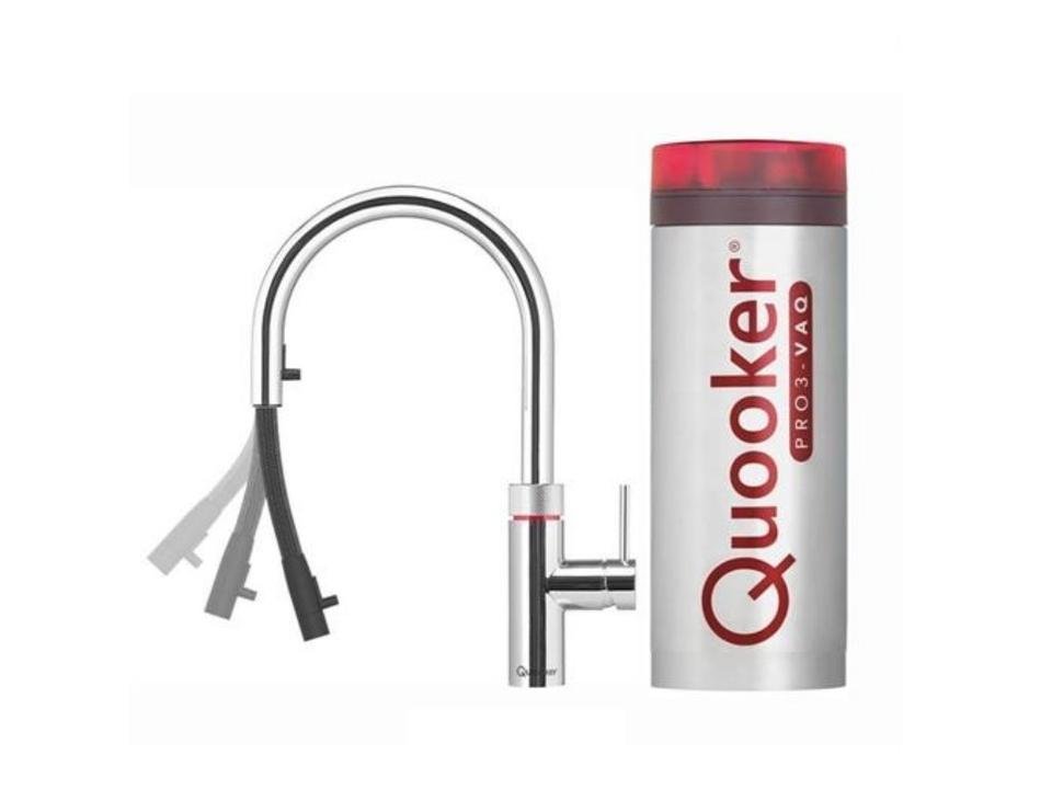 Quooker Set2 Flex schwarz + PRO3 + CUBE2.0 by NIKO – Detailansicht 7