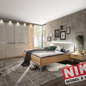 LIVORNO Schlafzimmer-Serie Kernbuche von Wiemann – individuell planbar by NIKO – Produktansicht 1