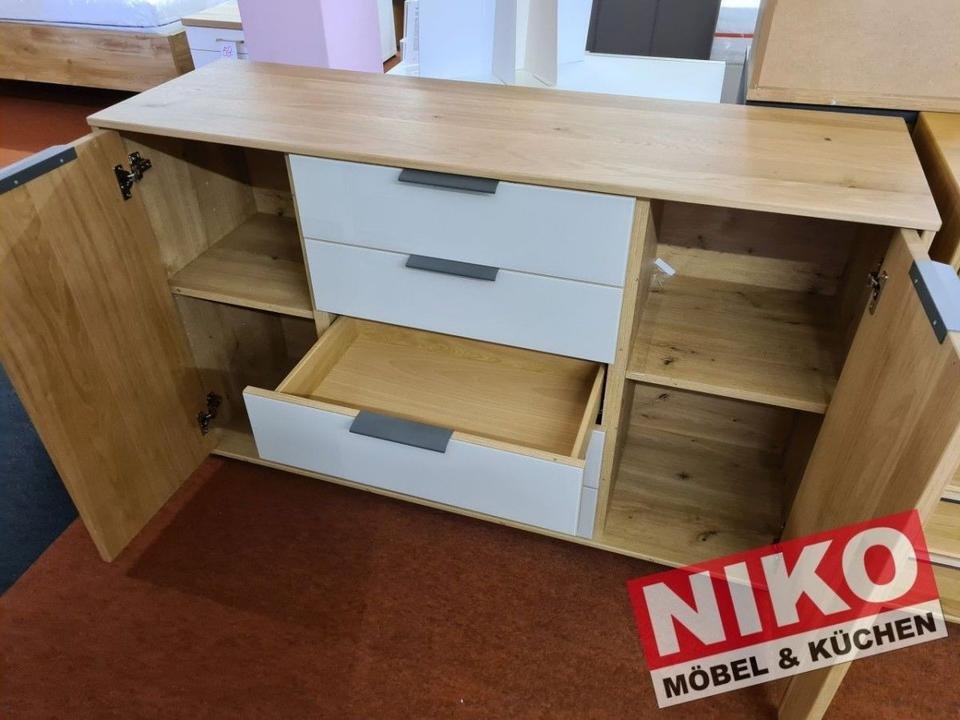 RHODOS Kommode bianco eiche Wiemann Ausstellungsstück by NIKO – Detailansicht 3