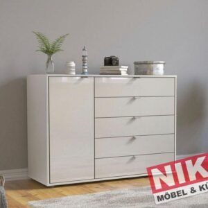 QUITO Kommode champagner Wiemann Ausstellungsstück by NIKO – Produktansicht 1