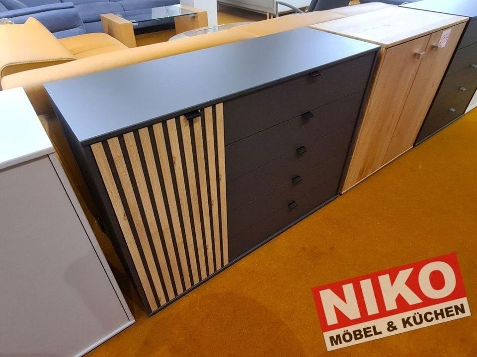 NEVADA Kombikommode graphit Ausstellungsstück Wiemann by NIKO – Produktansicht 1