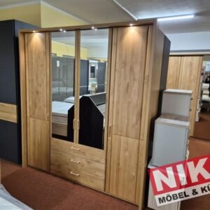 LIDO Kleiderschrank 2m Erle Wiemann Ausstellungsstück by NIKO – Produktansicht 1