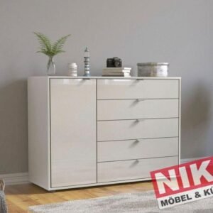 MONACO Kommode champagner Wiemann Ausstellungsstück by NIKO – Produktansicht 1