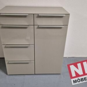 COMO Kommode 80 cm Glas Champagner von Wiemann – Produktansicht 1