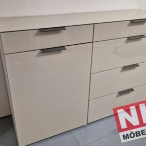 COMO Kombikommode 140 cm Glas Champagner von Wiemann – Produktansicht 1