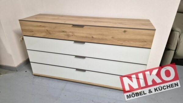 SALA 2 Kommode eiche bianco Musterring Ausstellungsstück by NIKO – Produktansicht 1