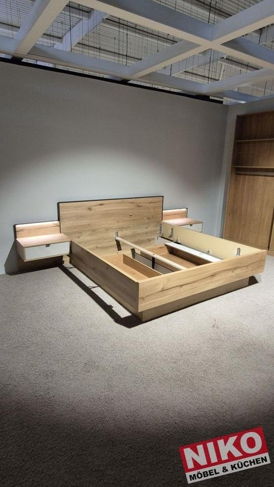 LACCATO Bettanlage 180x200 Ausstellungsstück by NIKO – Produktansicht 1