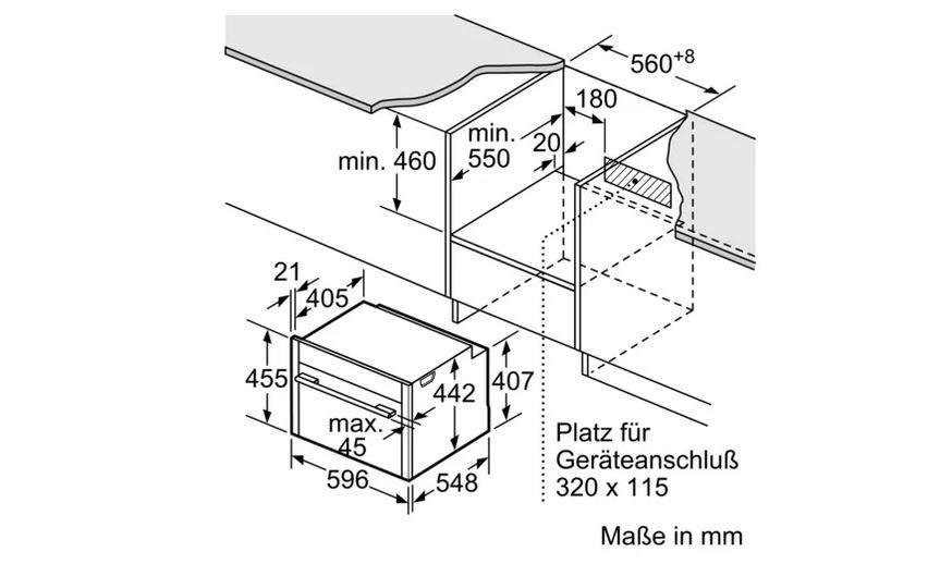 Neff C17MR02G0 Kompaktbackofen mit Mikrowelle by NIKO – Detailansicht 4