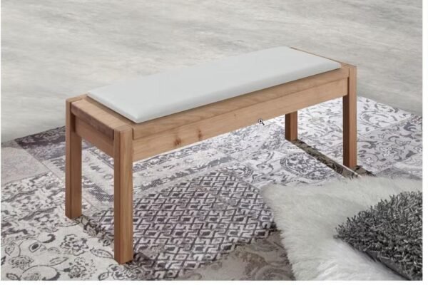 SAVONA Ankleidebank Eiche massiv Ausstellungsstück Musterring by NIKO – Produktansicht 1