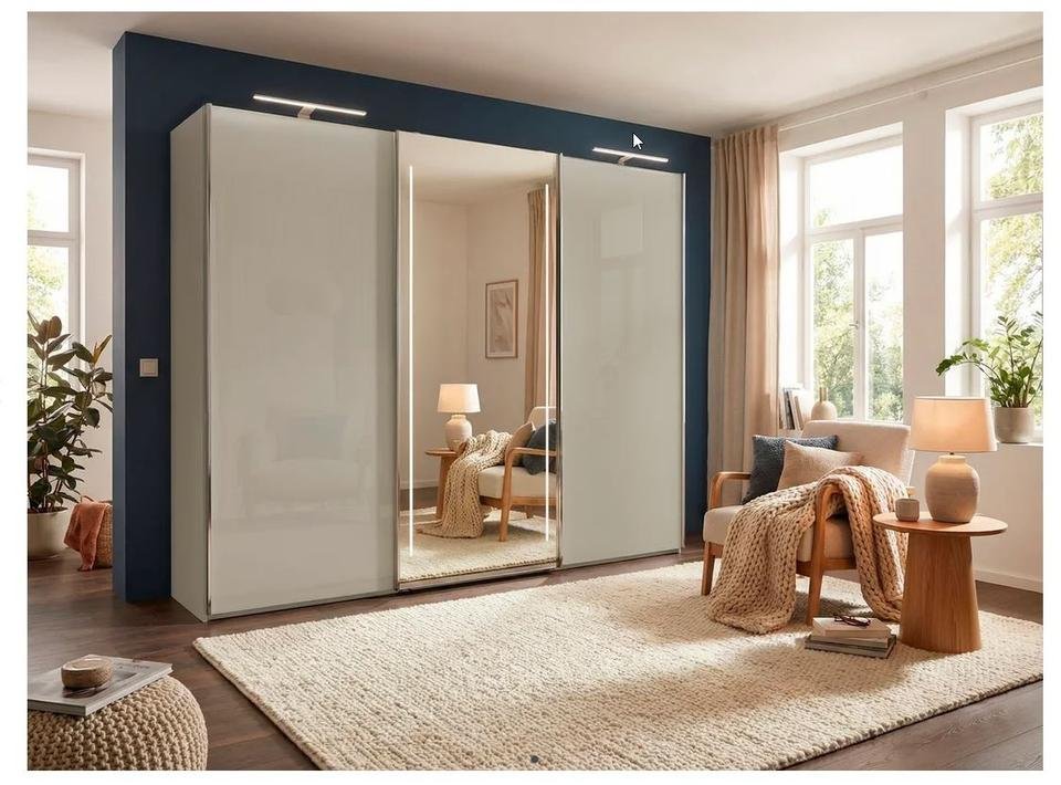 MACAO Kleiderschrank 2,25m Wiemann Ausstellungsstück by NIKO – Produktansicht 1