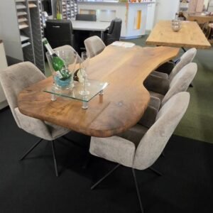 MALAGA Stuhl 6x Stühle drehbar Ausstellungsstück by NIKO – Produktansicht 1