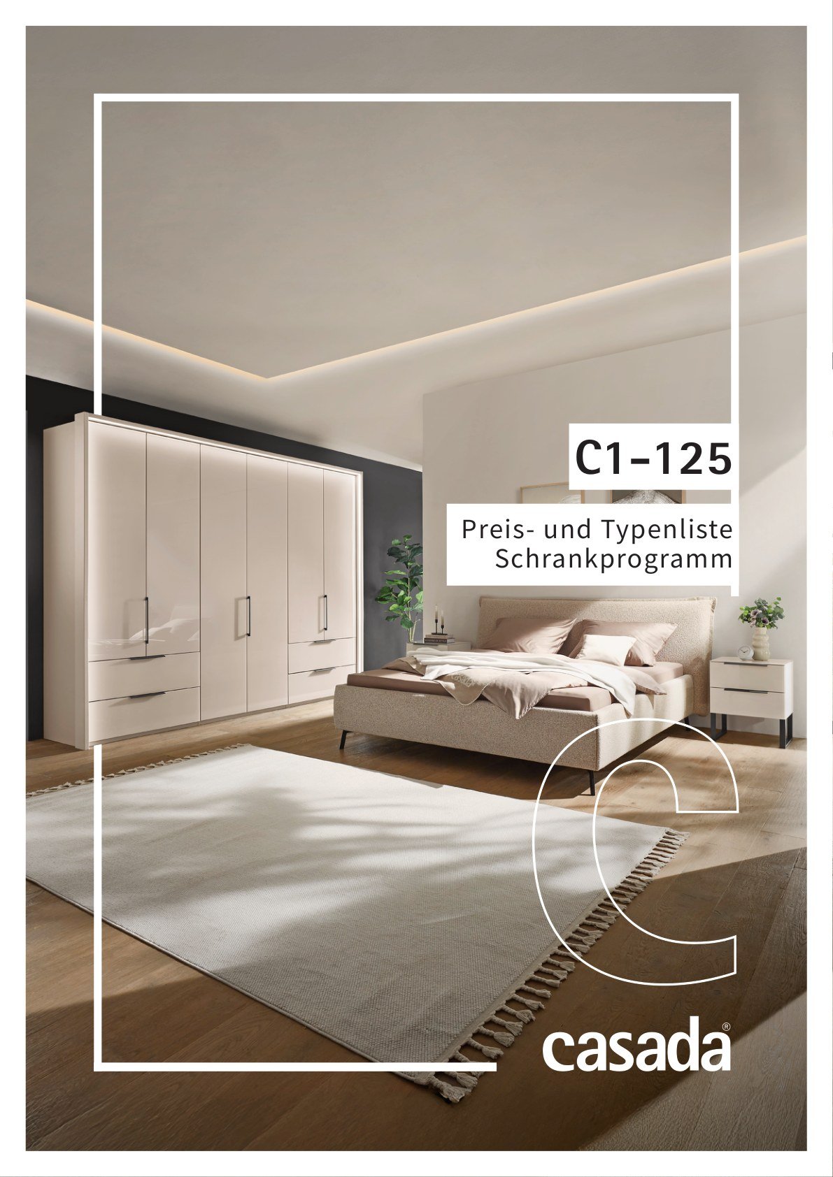casada C1-125 Schlafzimmer-Serie