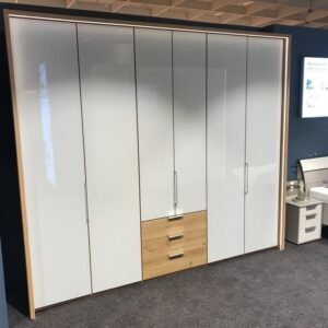 Wiemann Monaco 2000 Bianco Eiche /Glas weiß Neu by Starmöbel – Originalfoto