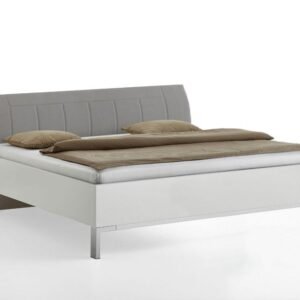 Wiemann Bett Shanghai weiß Neu OVP 200 x200 KIeselgrau by Starmöbel – Originalfoto