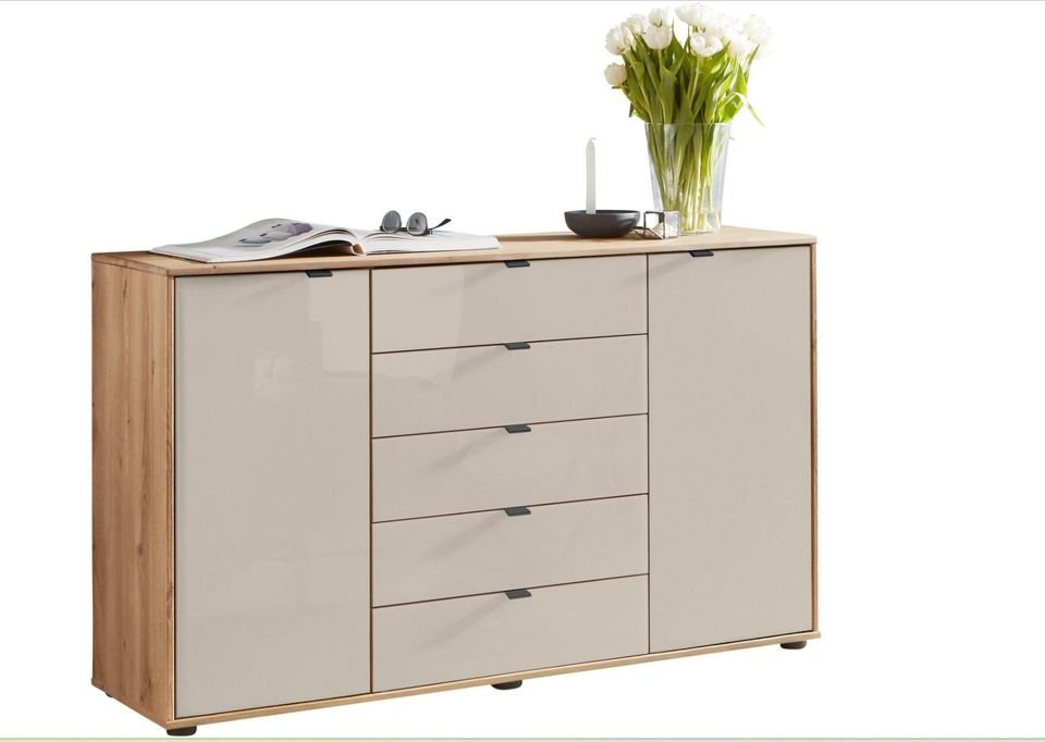 Wiemann Cardiff Kombikommode Teilmassiv Bianco Neu by Starmöbel – Originalfoto