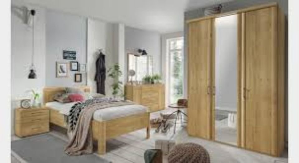 Wiemann Kleiderschrank Bern 3 trg Bianco Eiche Neu OVP by Starmöbel – Originalfoto